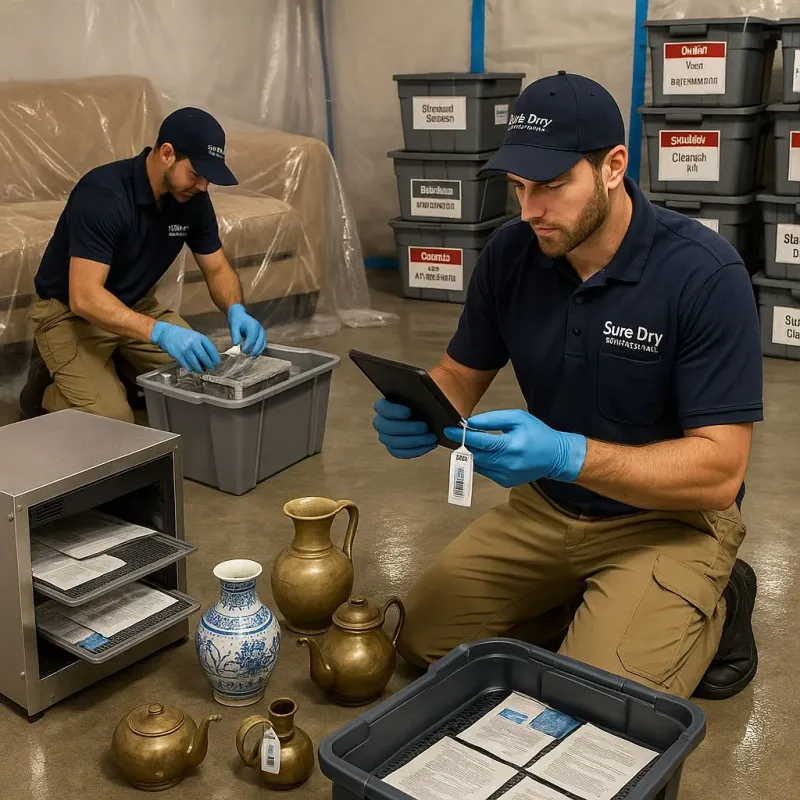Content Protection and Restoration process in Highland Park, MI