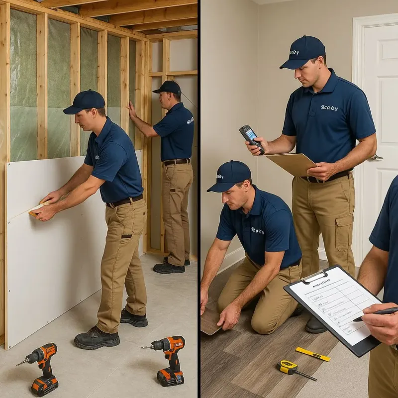Repairs and Reconstruction process in Highland Park, MI